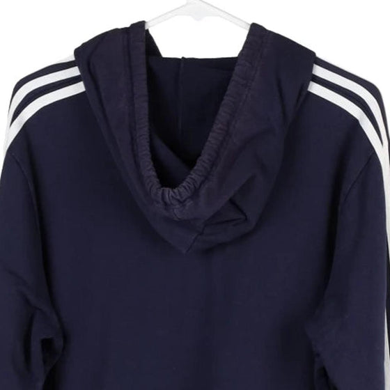 Vintage navy Adidas Hoodie - mens large