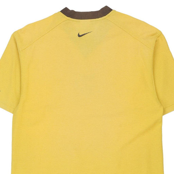 Vintage yellow Nike T-Shirt - mens small