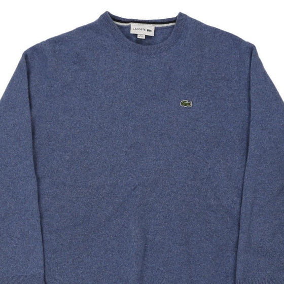 Vintage blue Lacoste Jumper - mens xx-large