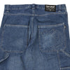 Vintage blue Broke Denim Carpenter Trousers - mens 35" waist