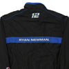 Vintage black Ryan Newman 12 Checkered Flag Jacket - mens xx-large