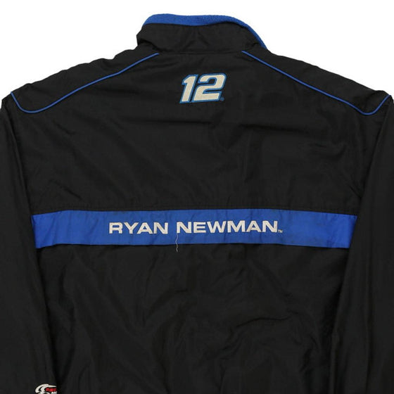 Vintage black Ryan Newman 12 Checkered Flag Jacket - mens xx-large