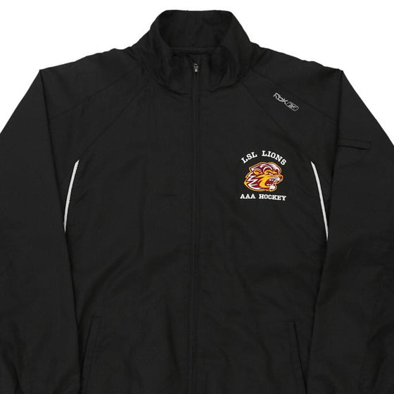 Vintage black Lac St. Louis Lions Reebok Jacket - mens large