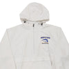 Vintage white Hofstra Champion Jacket - mens medium