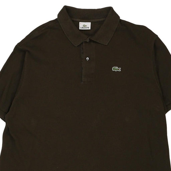 Vintage brown Lacoste Polo Shirt - mens xx-large