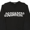 Vintage black Dsquared2 Sweatshirt - mens x-large