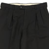 Vintage black Unbranded Trousers - mens 36" waist