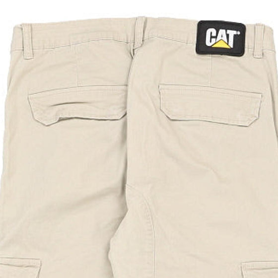 Vintage beige Cat Cargo Trousers - mens 32" waist