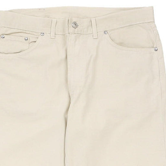 Vintage cream Carrera Trousers - mens 32" waist