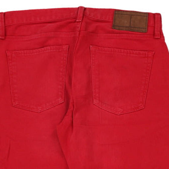 Vintage red Tommy Hilfiger Trousers - mens 30" waist