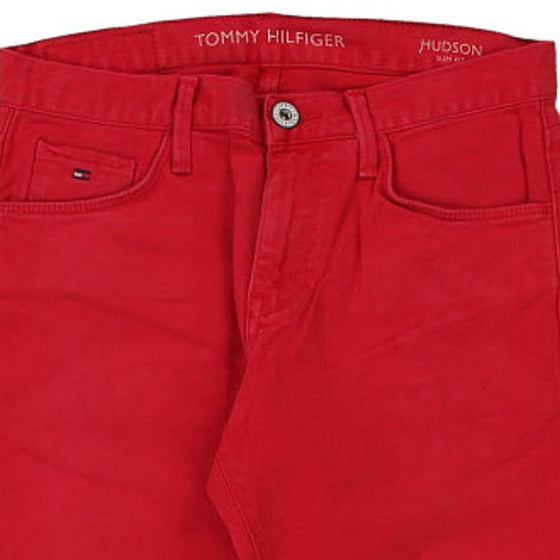 Vintage red Tommy Hilfiger Trousers - mens 30" waist