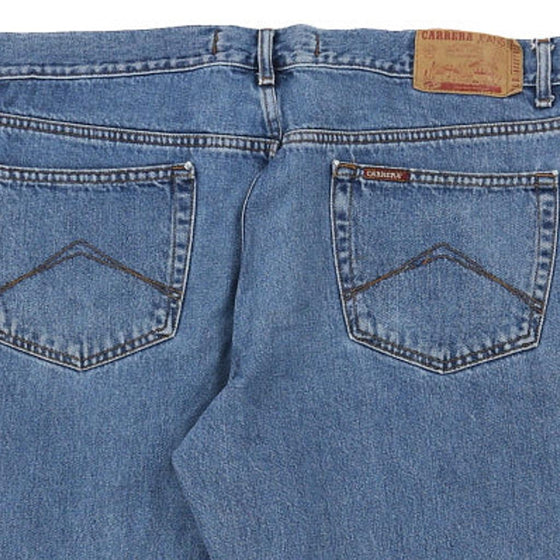 Vintage blue 702 Carrera Jeans - mens 37" waist