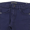 Vintage navy Age 8-10 Guess Trousers - girls 26" waist