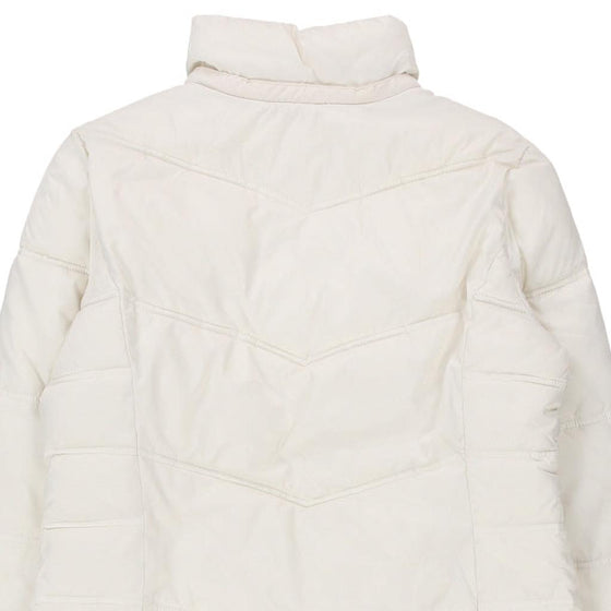 Vintage white Nautica Puffer - womens medium