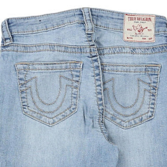 Vintage blue Halle Mid Rise Super Skinny True Religion Jeans - womens 28" waist