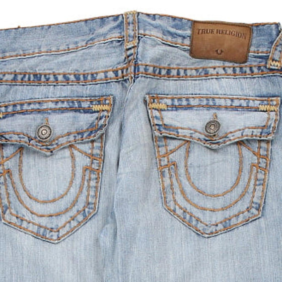 Vintage blue Gino, Relaxed Slim True Religion Jeans - mens 34" waist