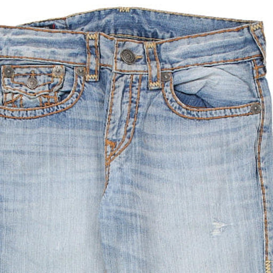 Vintage blue Gino, Relaxed Slim True Religion Jeans - mens 34" waist