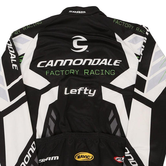 Vintage black Cannondale Zip Up - mens small