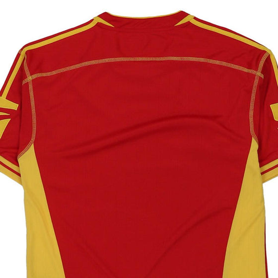 Pre-Loved red Legea Football Shirt - mens medium