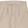 Vintage beige Motion Trousers - mens 36" waist