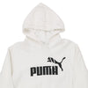 Vintage white Puma Hoodie - mens medium