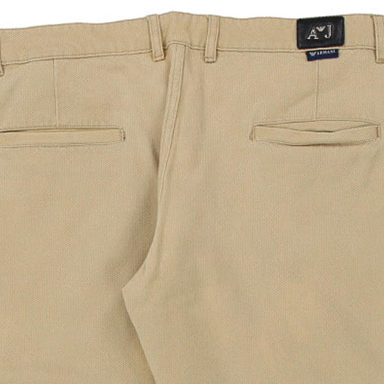 Vintage beige Bootleg? Armani Chinos - womens 34" waist