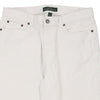 Vintage white Ralph Lauren Jeans - womens 32" waist