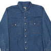 Vintage blue Dickies Denim Shirt - mens xx-large