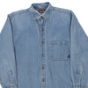 Vintage blue Dickies Denim Shirt - mens medium