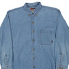 Vintage blue Dickies Denim Shirt - mens x-large