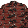 Vintage red Columbia Patterned Shirt - mens x-large