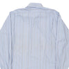 Burberry Striped Shirt - Medium Blue Cotton