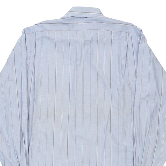 Burberry Striped Shirt - Medium Blue Cotton