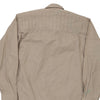 Burberry Shirt - Large Beige Cotton