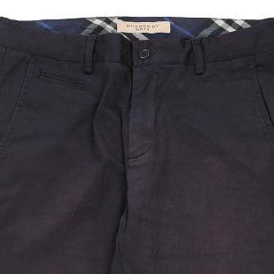 Vintage blue Burberry Brit Chinos - mens 32" waist