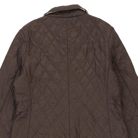 Burberry London Jacket - Medium Brown Cotton Blend