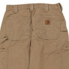 Vintage brown Paint Splattered Carhartt Carpenter Trousers - mens 31" waist