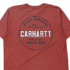 Vintage burgundy Carhartt T-Shirt - mens medium