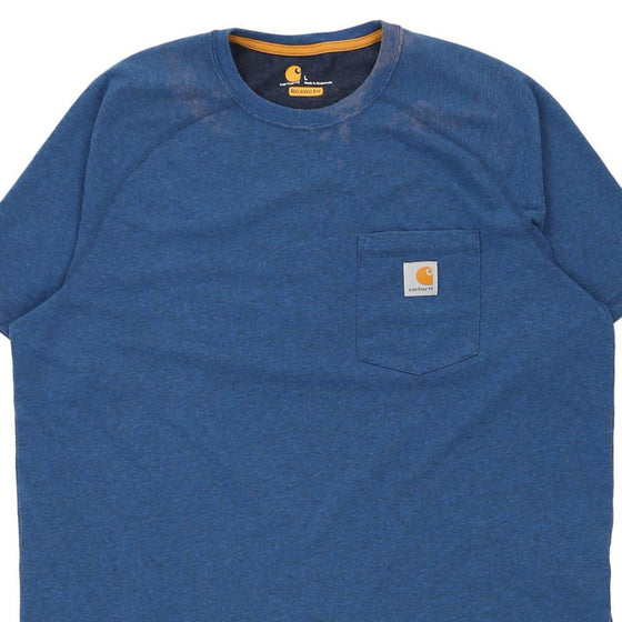 Vintage blue Carhartt T-Shirt - mens large