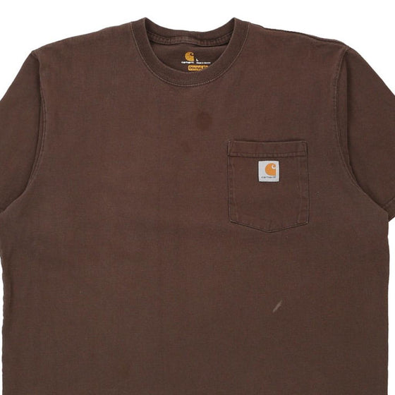 Vintage brown Carhartt T-Shirt - mens large