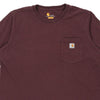 Vintage burgundy Age 14-16 Carhartt T-Shirt - boys x-large