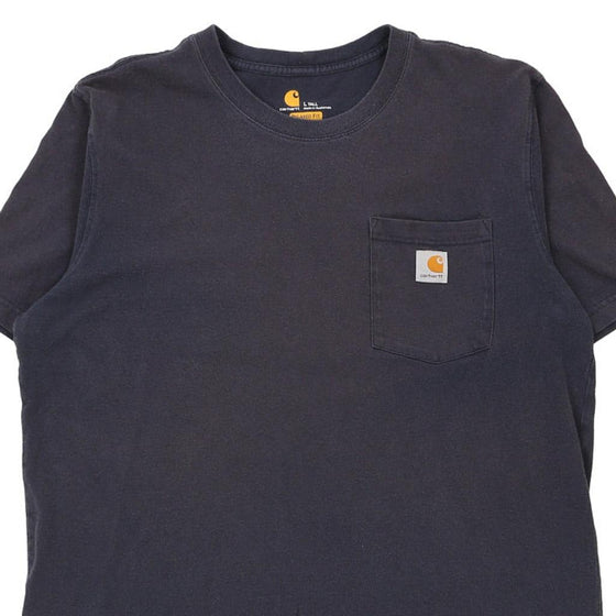 Vintage navy Carhartt T-Shirt - mens large