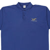 Vintage blue Vantage Racing Jerzees Polo Shirt - mens xx-large