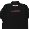 Vintage black Aston Martin N24, Ecurie Bagatelle Hanes Polo Shirt - mens xx-large