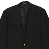 Vintage black Burberry Blazer - mens xx-large