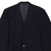 Vintage navy Burberry Blazer - mens xx-large