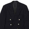 Vintage black Burberry Blazer - mens x-large