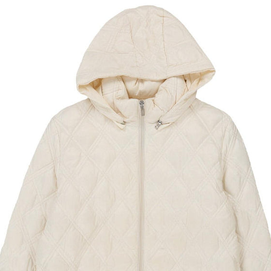 Vintage white Moncler Coat - womens medium