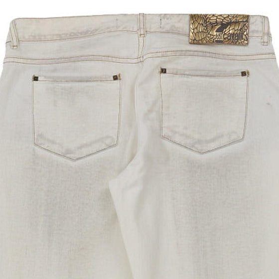 Vintage white Just Cavalli Jeans - womens 36" waist