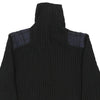 Vintage black Burberry London Rollneck - mens medium